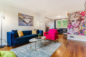 Blagden House Vibrant 3bd 2ba w/ Cal King, Queen